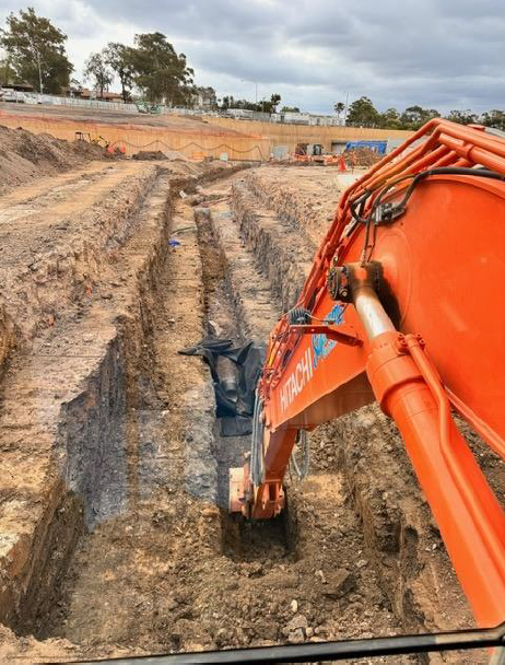 billabong parklands - stormwater pipes and pits