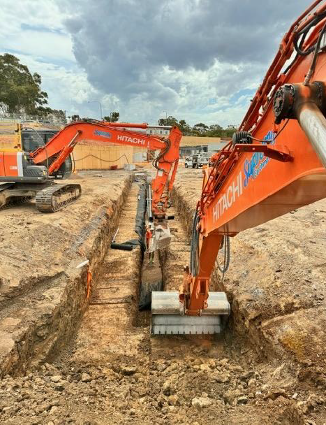 billabong parklands - stormwater pits excavation