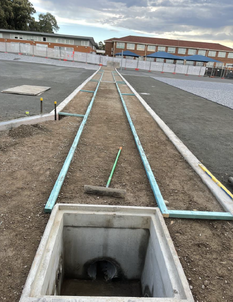 st joseph primary school - stormwater management system